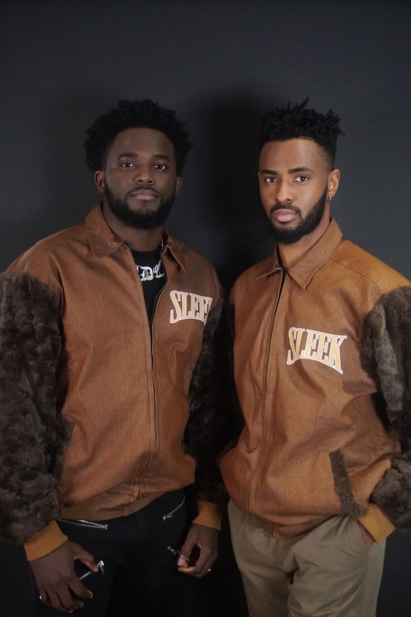 sleek mahogany Fur jacket