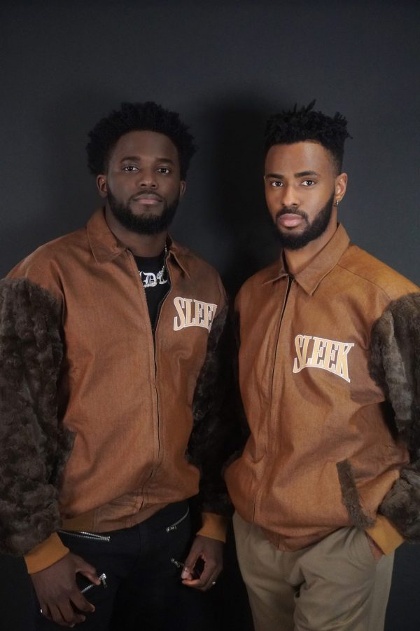 sleek mahogany Fur jacket