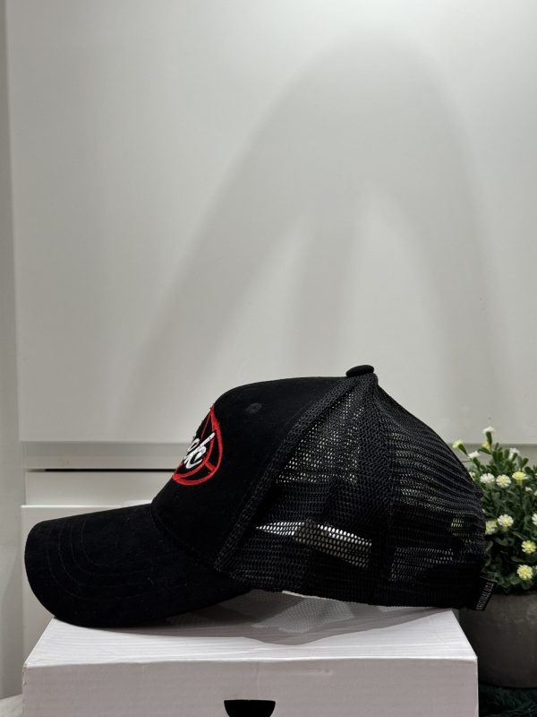 BLACK SLEEK SUEDE CAP - Image 2