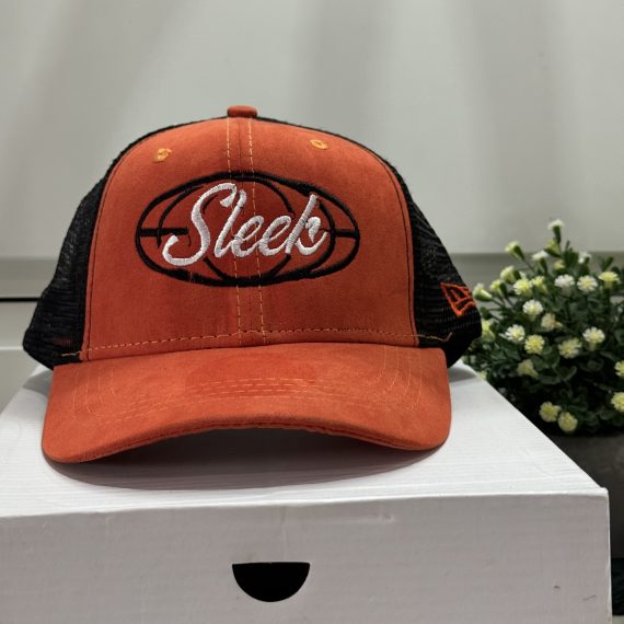 SLEEK SUEDE CAP [ORANGE]