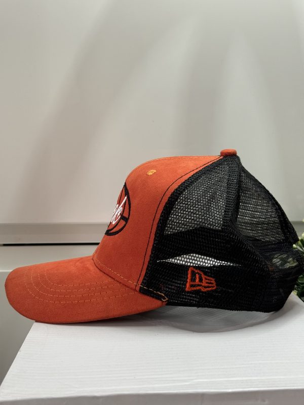 SLEEK SUEDE CAP [ORANGE] - Image 3