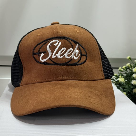 BROWN SUEDE CAP
