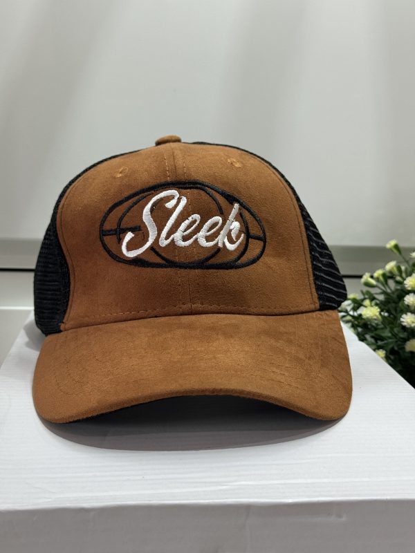 BROWN SUEDE CAP