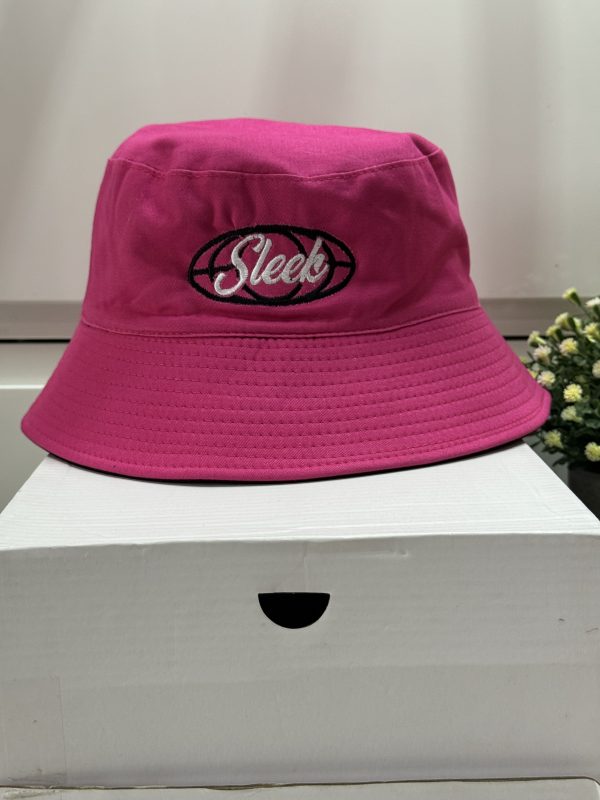 SLEEK PINK BUCKET HAT - Image 3