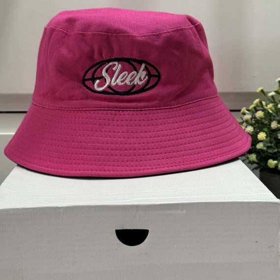 SLEEK PINK BUCKET HAT