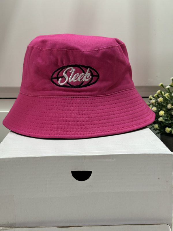 SLEEK PINK BUCKET HAT