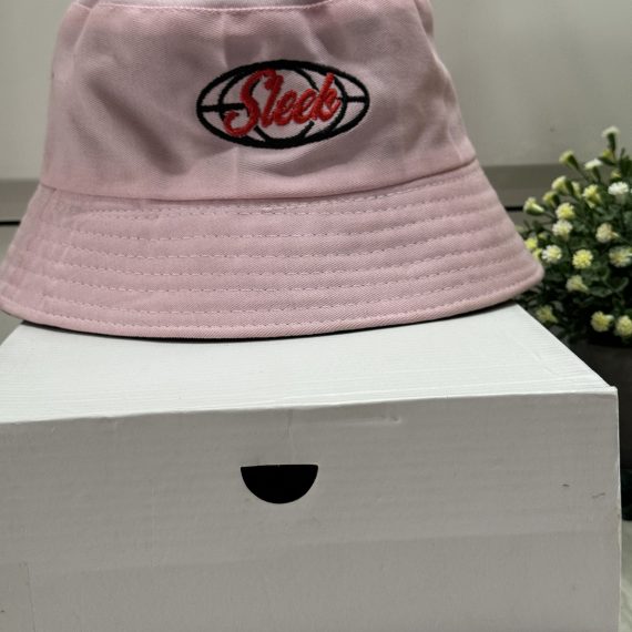 PINK BUCKET HAT