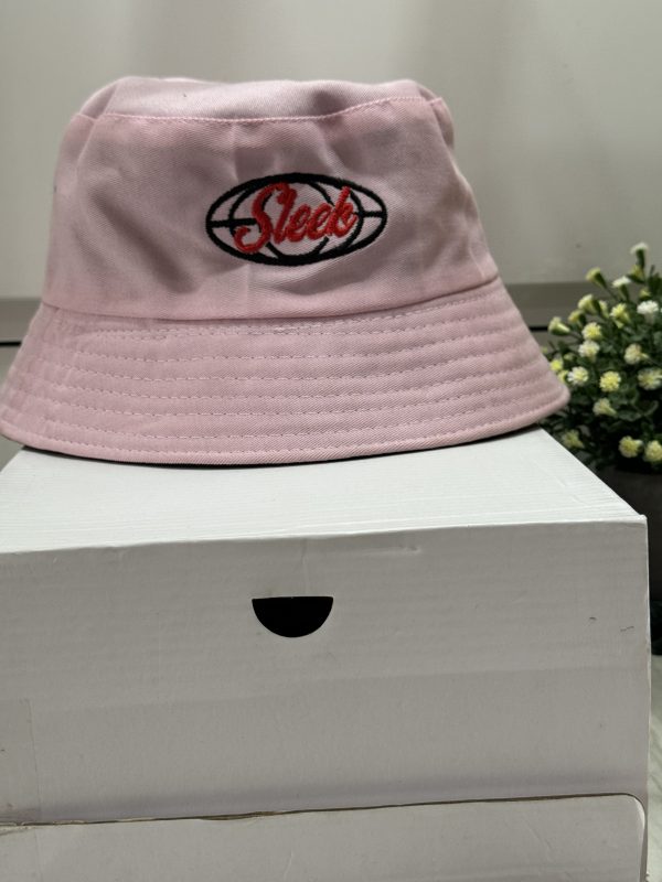 PINK BUCKET HAT