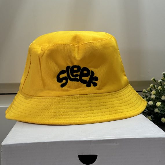 SLEEK YELLOW BUCKET HAT