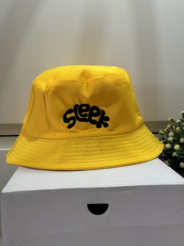 SLEEK YELLOW BUCKET HAT