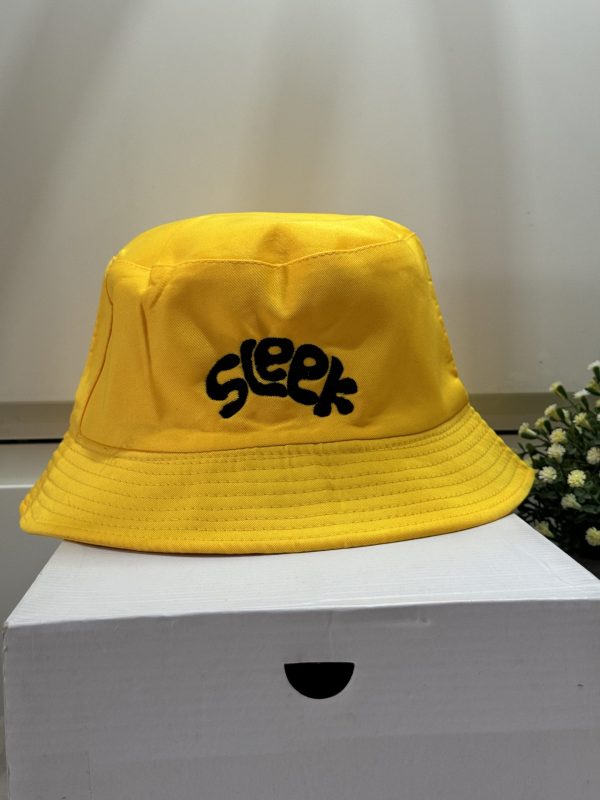 SLEEK YELLOW BUCKET HAT