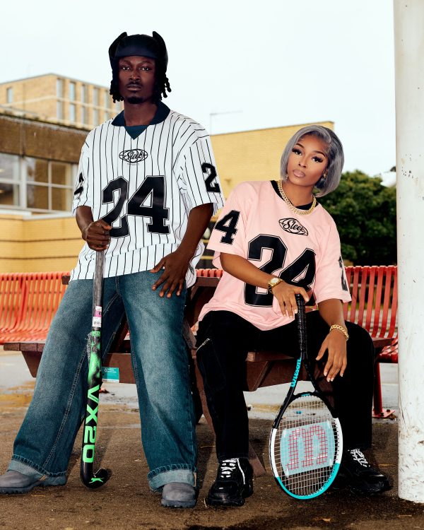SLEEK BLACK AND WHITE STRIPES JERSEY - Image 3