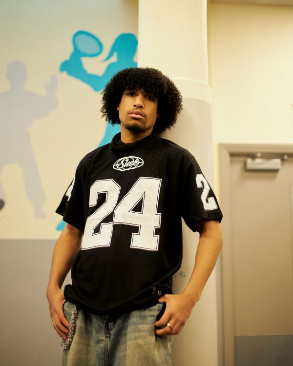 Sleek jersey Top Black - Image 3