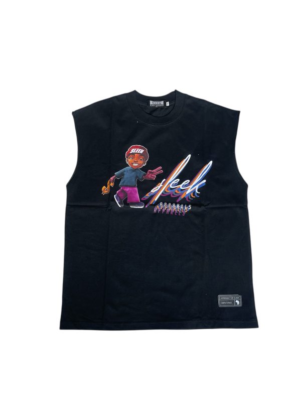 Sleek Black tank top - Image 2