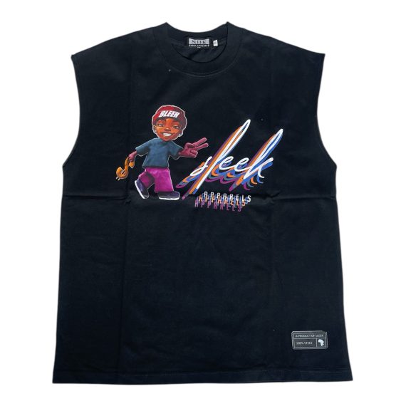Sleek Black tank top