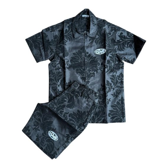 SLEEK DAMASK TWO PIECE