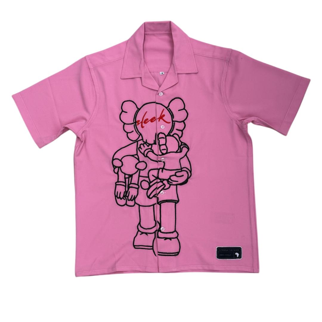 Pink Sleek Sketch Tee