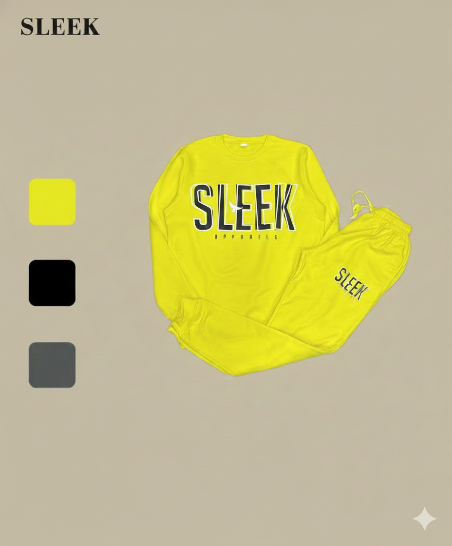 Sleek Sunshine Crew Set - Image 3