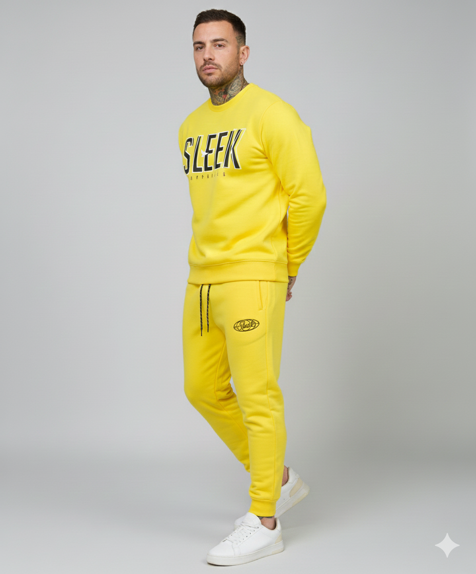 Sleek Sunshine Crew Set - Image 4