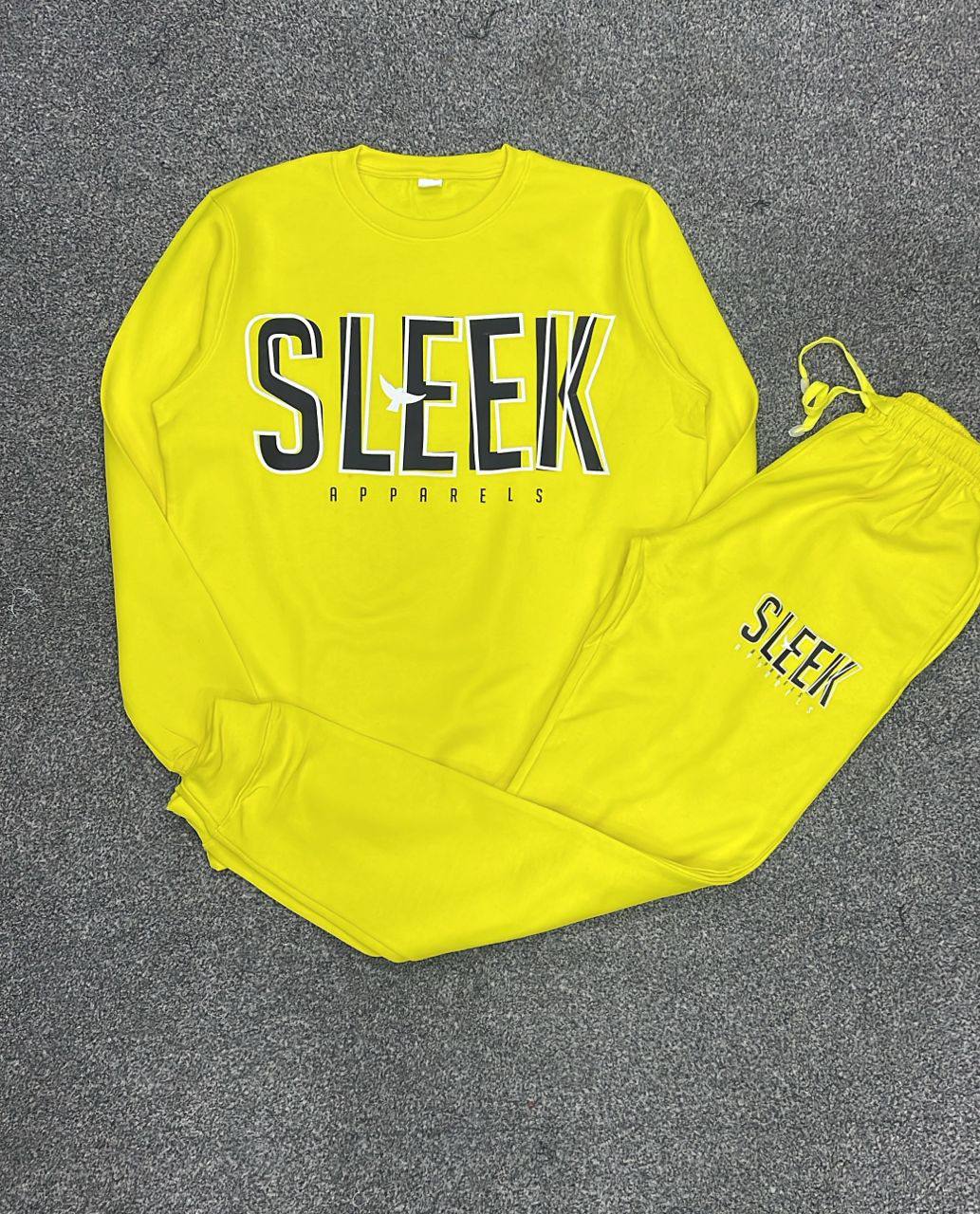 Sleek Sunshine Crew Set
