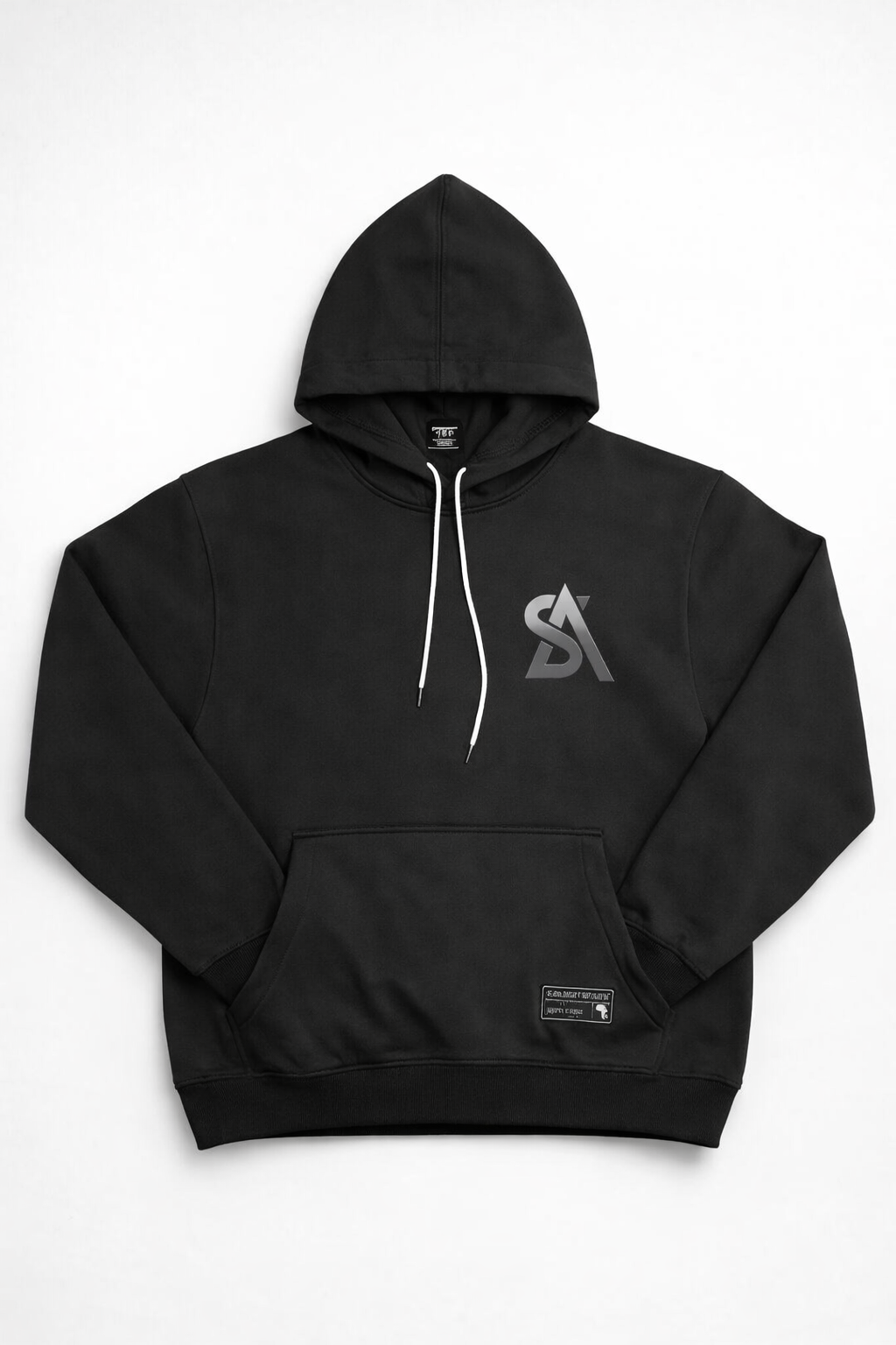 Sleek Archive Hoodie – Black - Image 2