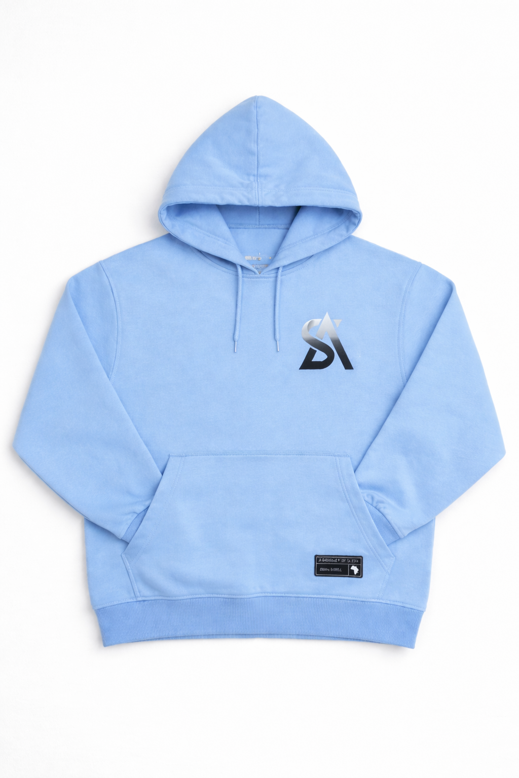 Sleek Archive Hoodie – Sky Blue - Image 2