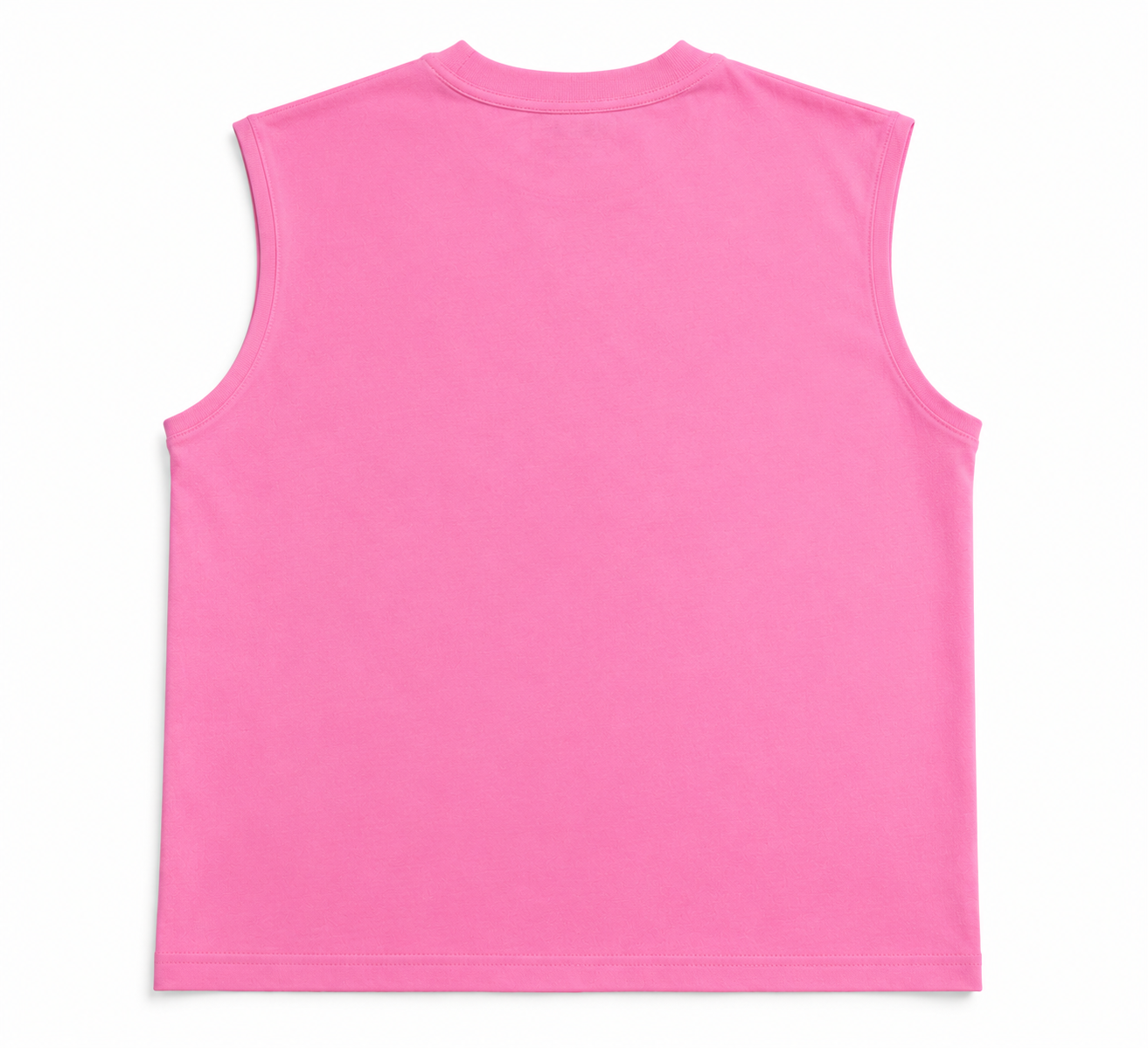 Sleek Rider Sleeveless Tee – Pink - Image 7