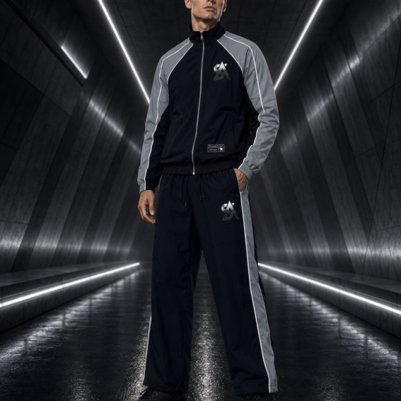 SLEEK Velocity Tracksuit-Black