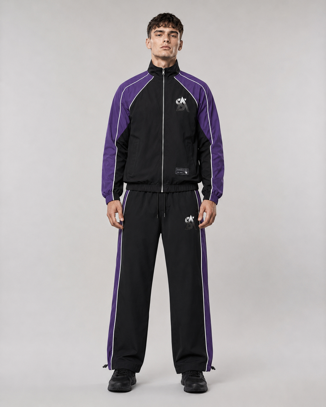SLEEK Velocity Tracksuit-Purple - Image 2